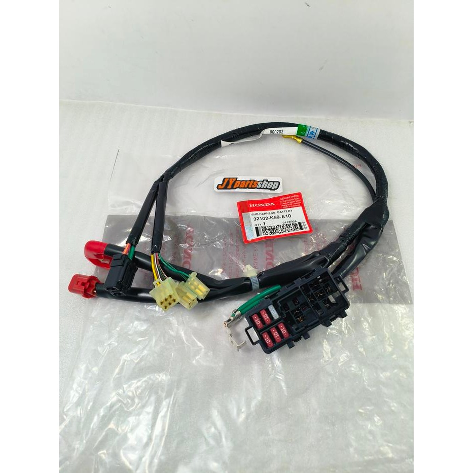 Kabel Body Rumah Sikring Bagian Aki Honda Vario 125 Led & Vario 150 ( Non Keyless ) Original Ahm