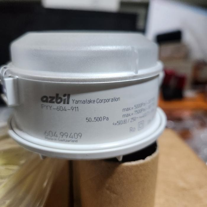 AZBIL PYY-604-911. 50-500 PA. READY STOCK. AZBIL