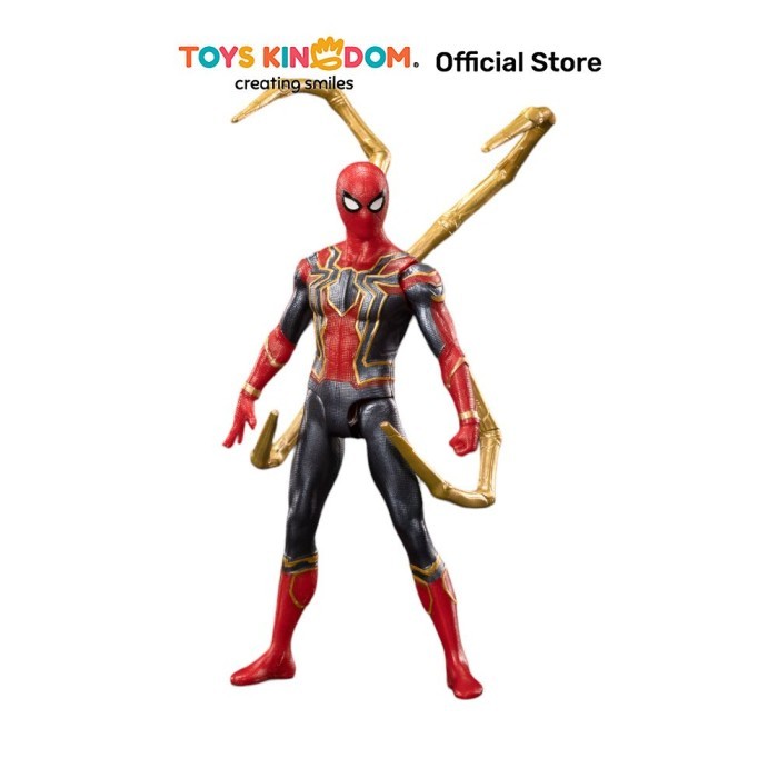 Toys Kingdom Zd 4 inci Infinite Action Figure S Iron Spiderman Toys Kids Toy Action Figur Mainan