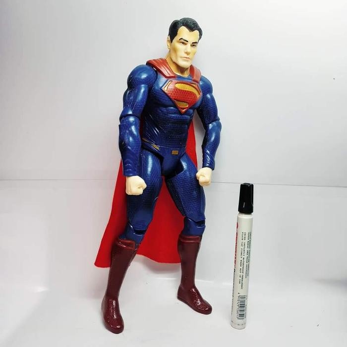 mainan action figure superman dc multiverse mattel tinggi sekitar 12