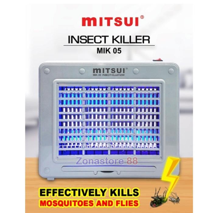 MITSUI - MIK 05 2 Watt Insect Killer Perangkap Nyamuk Lalat Lampu UV