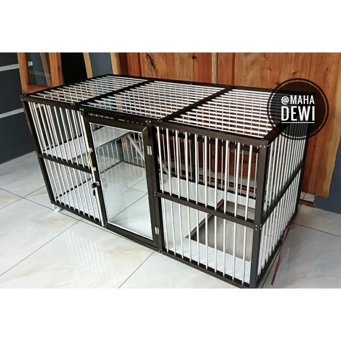 Kandang Kucing Alumunium 1 Pintu Jumbo