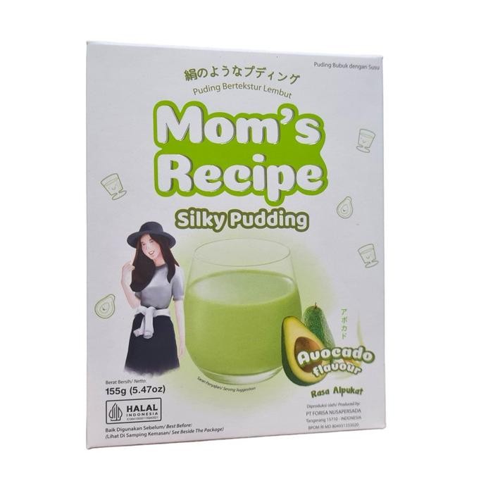 

New Puding silky pudding susu bubuk Mom's Recipe coklat taro strawberry avocado bubble gum peach