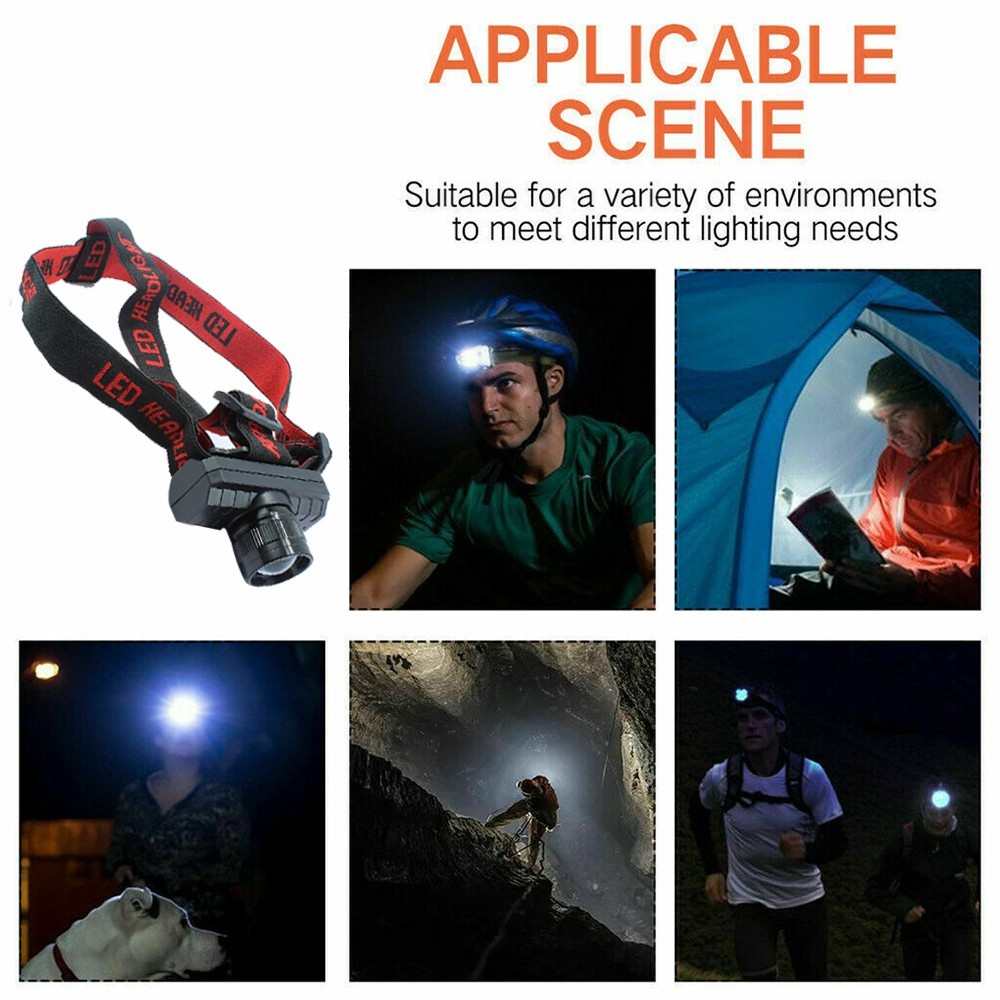 SENTER KEPALA CHARGER FREE USB 1806