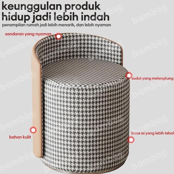 Kursi Rias Makeup Stool Kursi Estetik Kursi Meja Rias Kursi Makeup *