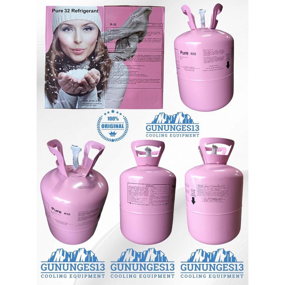 SendToday- Freon Pure R32 Ukuran 9,5 Kil0