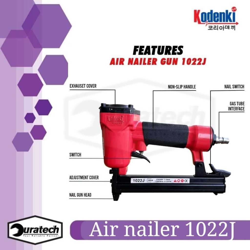 

Air stapler Kodenki 1022J Air Stapler - Air nailer paku 1022J - angin 1022J Kodenki - Alat paku
