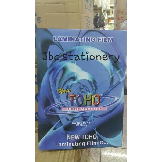 

PLASTIK LAMINATING / LAMINATING FILM UK A3 100 micron TOHO