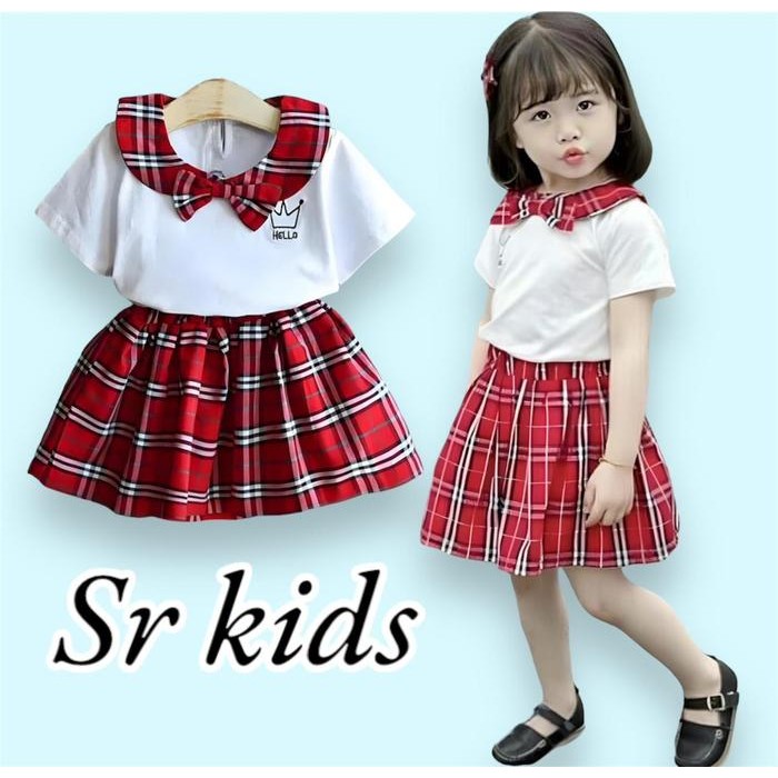TheKids- Hot Promo Dress Alea Hello Anak Perempuan 1-5 Tahun Termurah Dan Terlaris