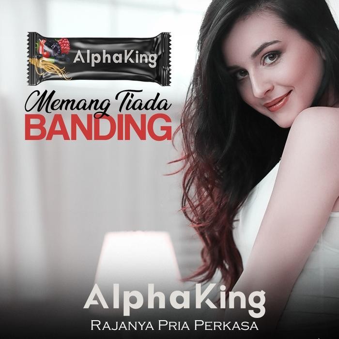 terjaminDiKita- Jamu Herbal Alpha King 3 Sachet