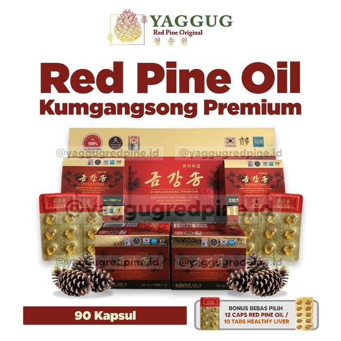 terjaminDiKita- Red Pine Korea Cheong Song Won 90 Kapsul