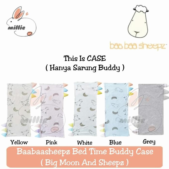 BAABAASHEEPZ BEDTIME BUDDY CASE BIG MOON & SHEEPZ - SMALL/MEDIUM/JUMBO