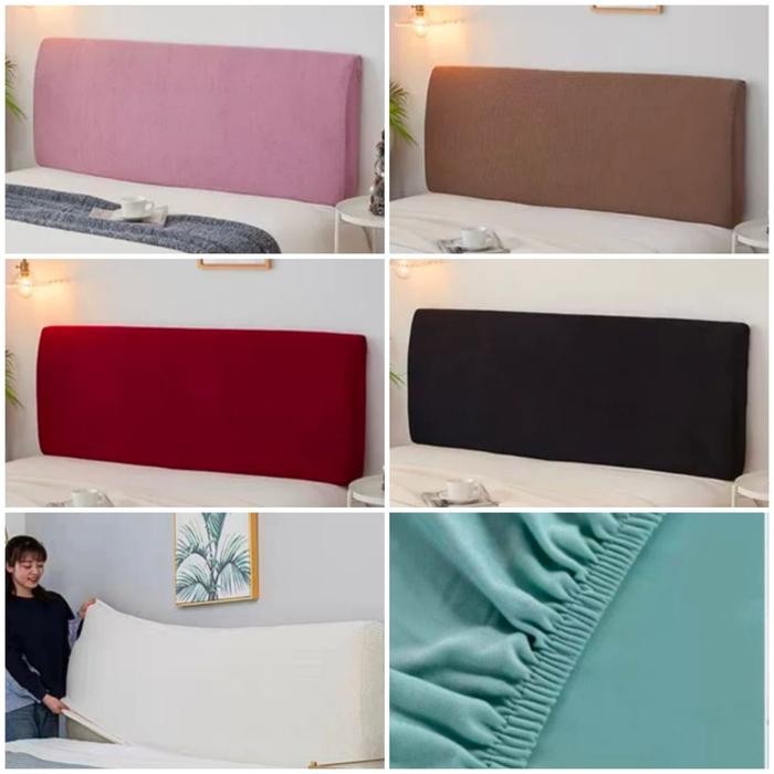 COVER BED HEADBOARD SIZE 180CM/PENUTUP SANDARAN TEMPAT TIDUR ELASTIS