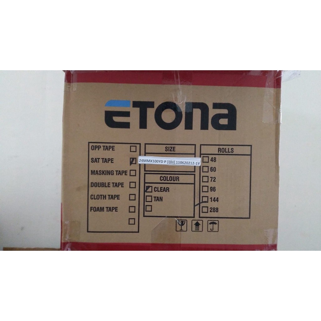 

1 KARTON LAKBAN Etona 24mm x 100 yard BENING