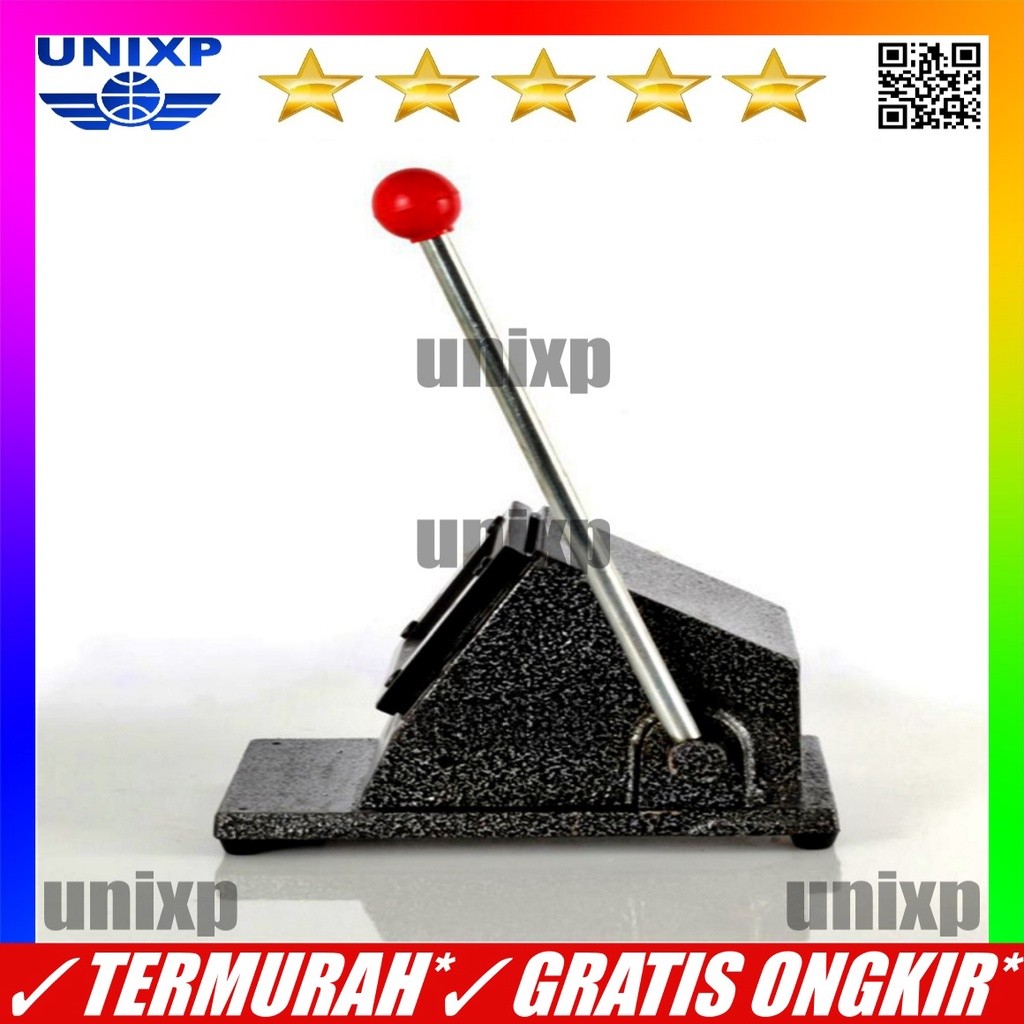 

Mesin Plong ID PVC Pum - Alat Pemotong & Pembolong ID Custom Die Cutter untuk Cetak ID Berkualitas