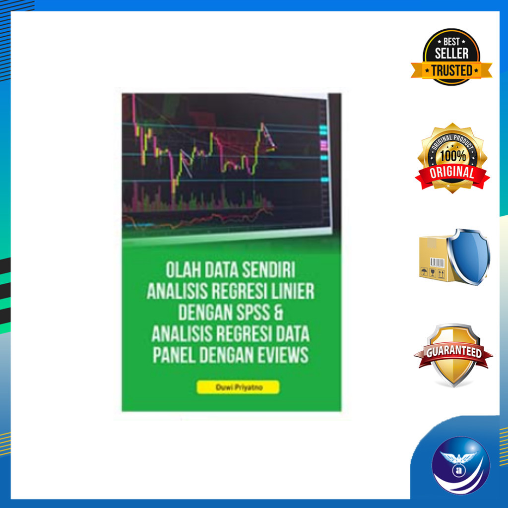Penerbit Andi - Buku Olah Data Sendiri Analisis Regresi Linier Dengan SPSS Dan Analisis Regresi Data