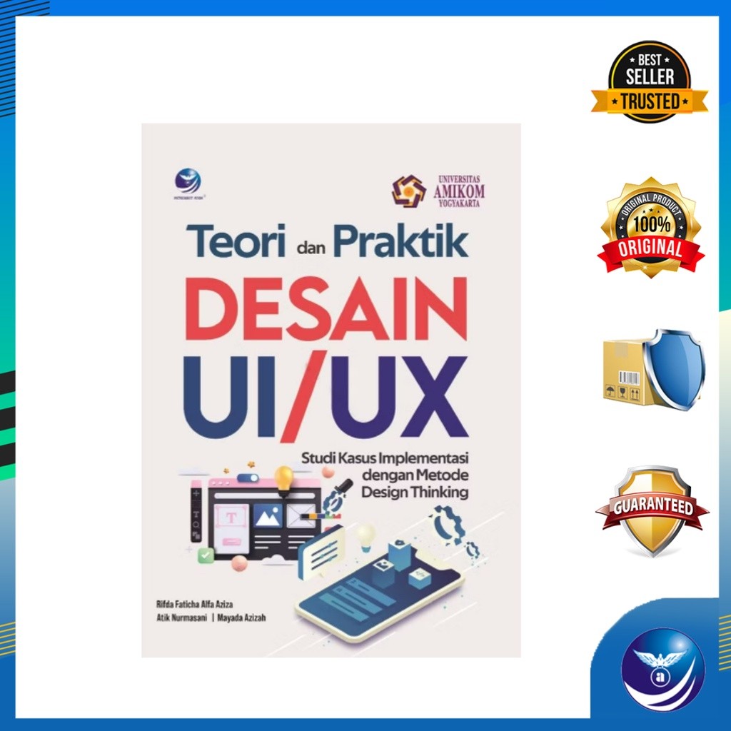 Penerbit Andi - Buku Teori dan Praktik Desain UI/UX