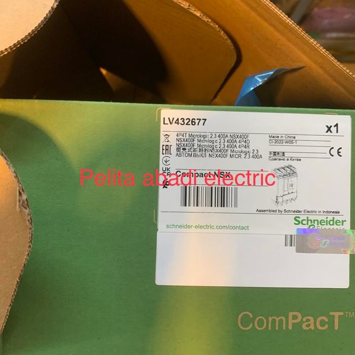 MCCB NSX 400F 4POLE 400AMPER