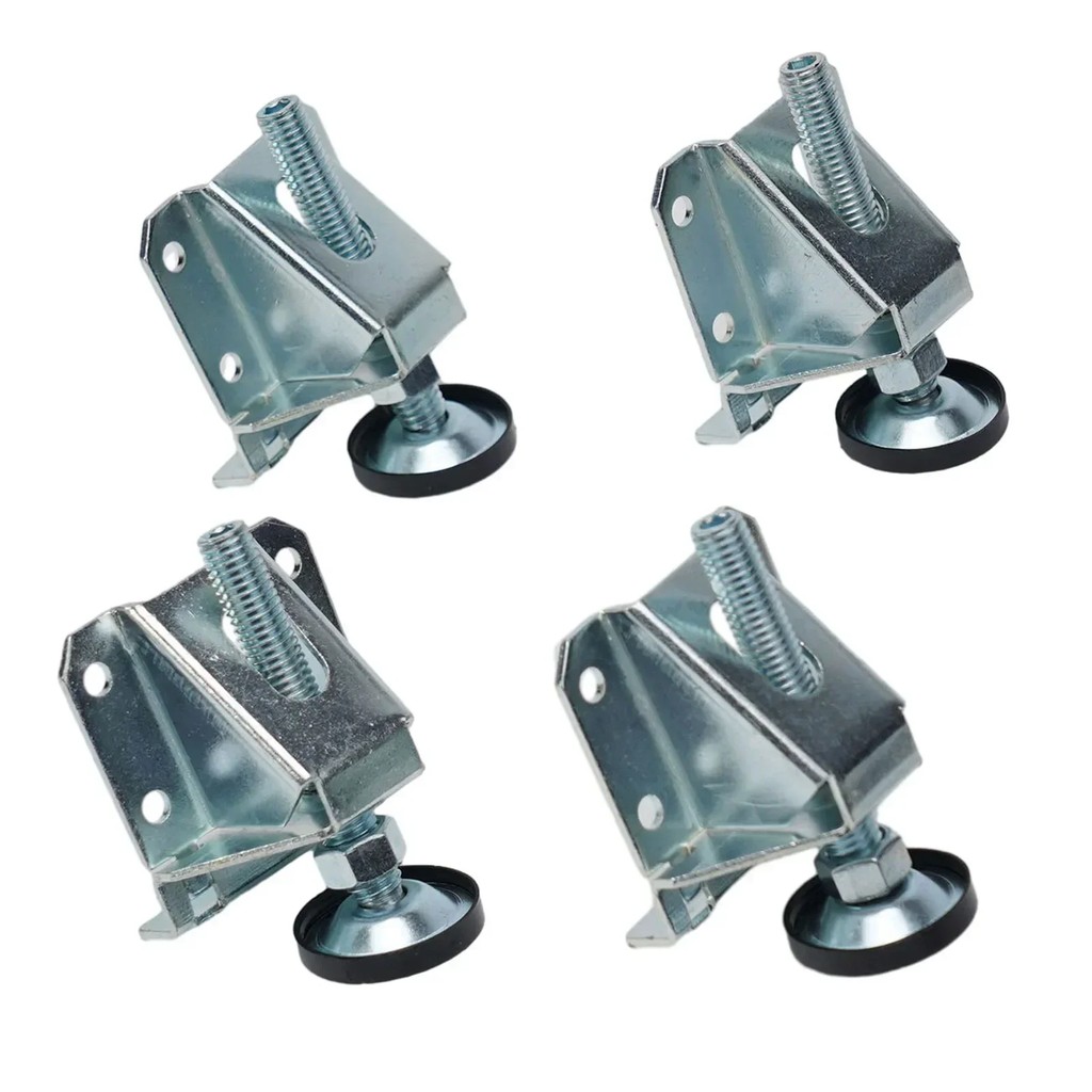 4Pcs Adjustable Heavy Duty Furniture Leg Leveler Cabinet Leveling Feet Lock Protect Your Furniture S
