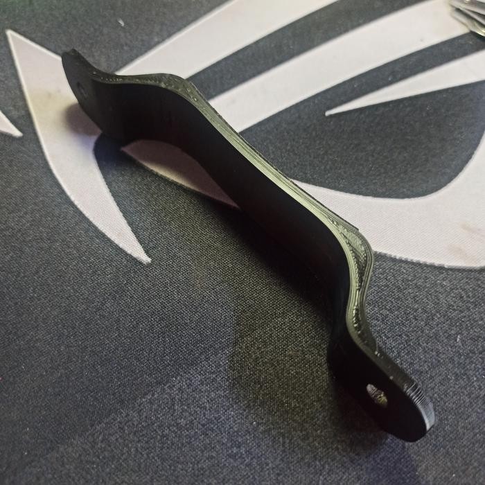 Aksesoris motor - Dudukan plat nomer NIU Gova 3 - PA CARBON FIBER