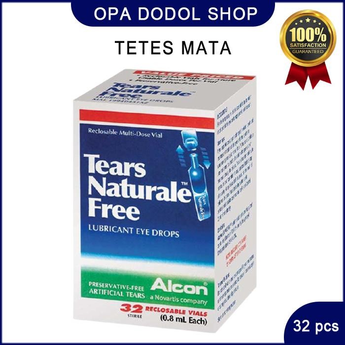 Alcon Tears Naturale Free 32 vial / Artificial tears / Air mata buatan