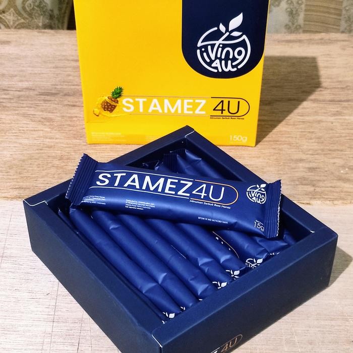 PvTerjamin- STAMEZ 4U STAMINA HERBAL PRIA 15 gr HARGA PER SACHET