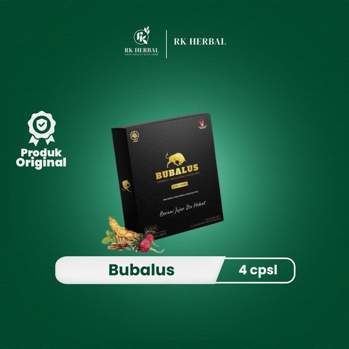 PvTerjamin- Bubalus - Stamina Pria - 4 Kapsul