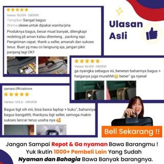 

Ready- Toplaku Tas Map Dokumen Berkas Anti Air 15,6 Inch Multifungsi Zipper File Plastik Serbaguna