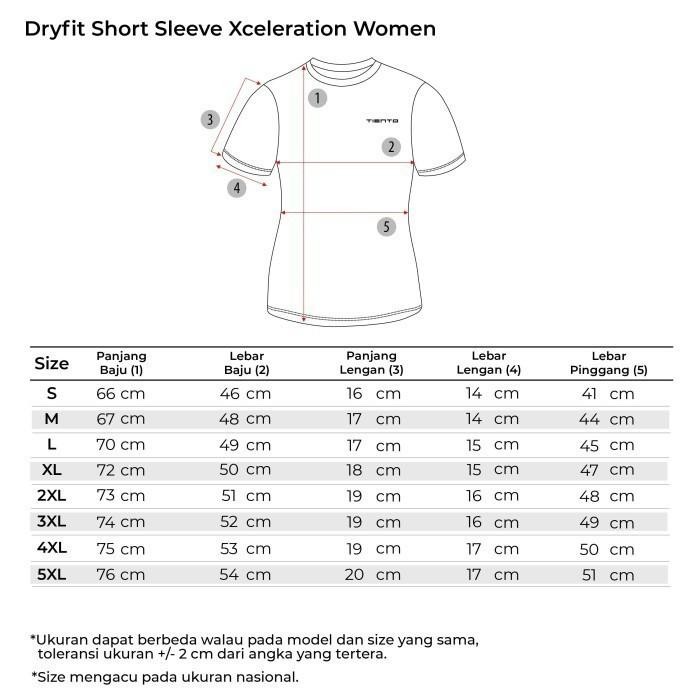Tiento Setelan Baju Lari Olahraga Jersey Anti UV Xceleration Tiento Celana Pendek Olahraga Lari