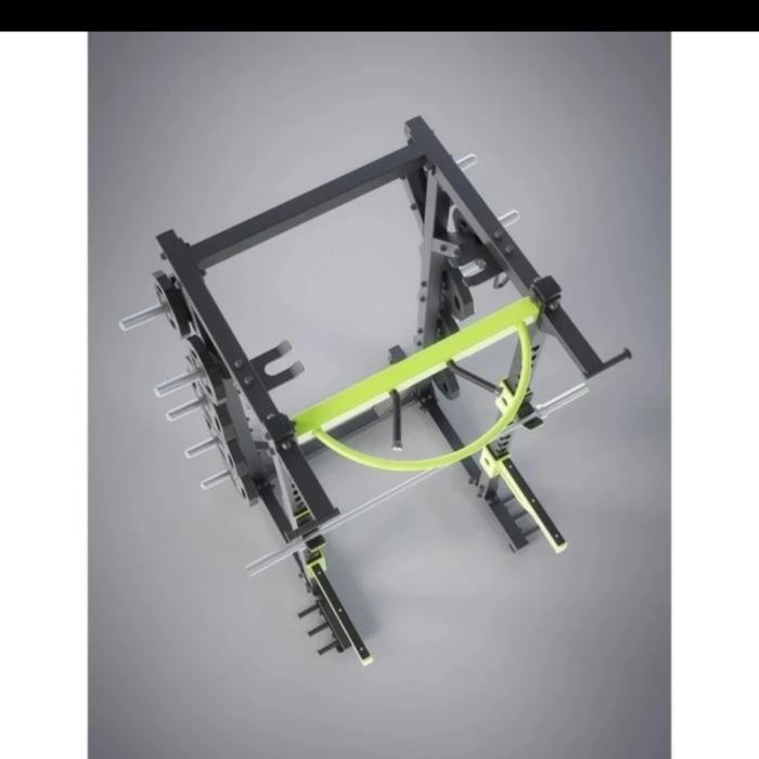 Dhz Half Rack E6221 Power Rack Penyangga Pull Up Ben Press