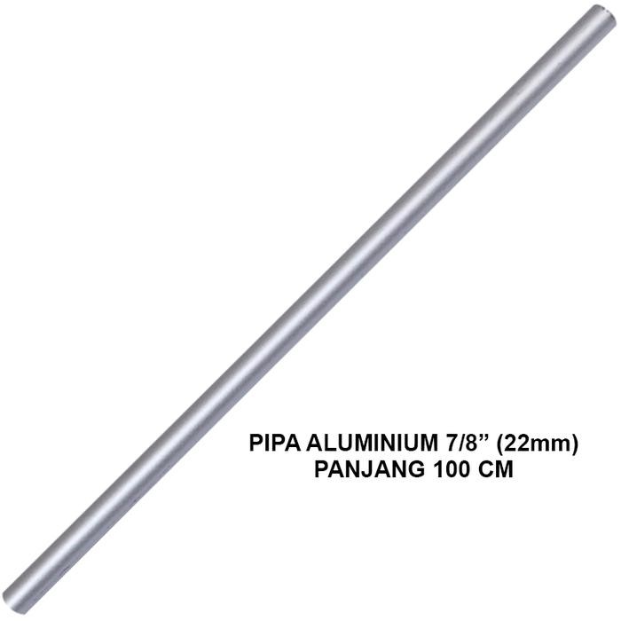 EELIC PIA-ALM22MMX0.5MM PIPA ALUMINIUM BULAT UKURAN 7/8" (22MM) 100CM