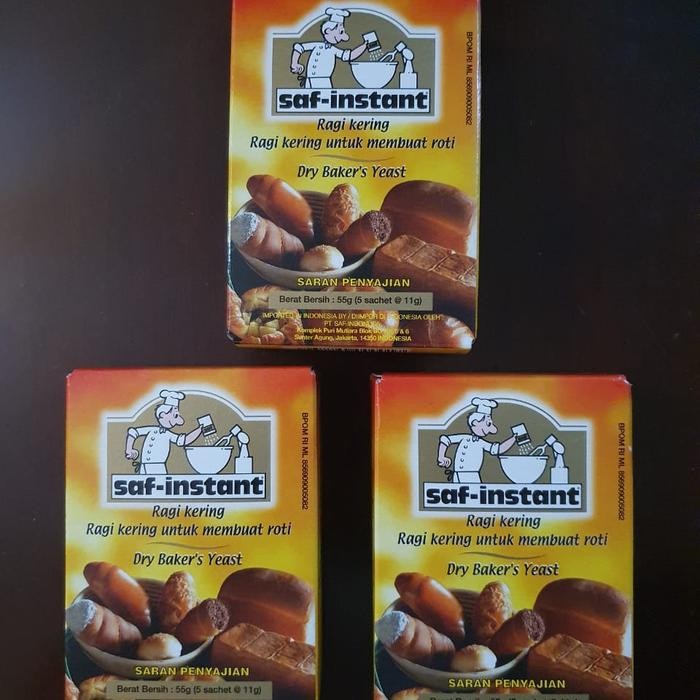 

InstanTanyadulu- Ragi Yeast Ragi Kering Saf Instant 5x11 Gr