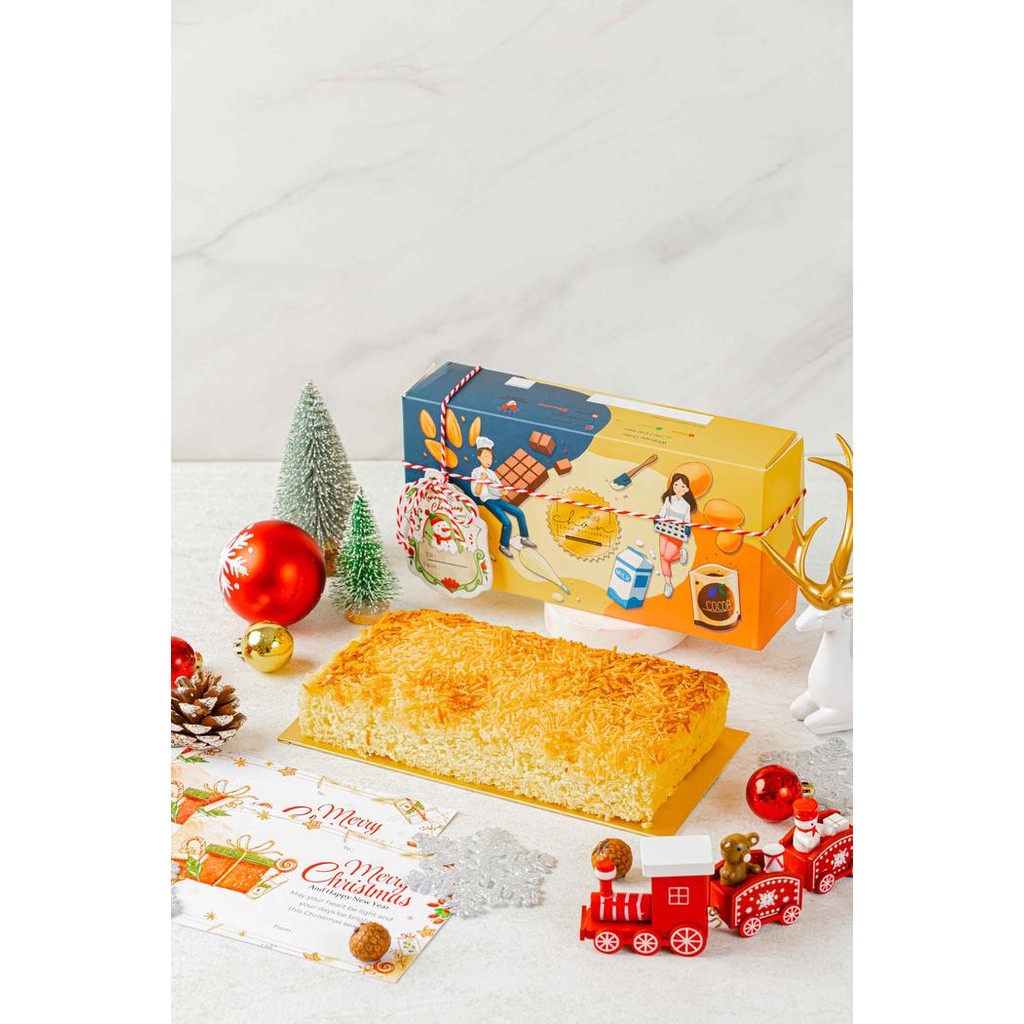 

InstanTanyadulu- Bolu Tape Keju EMPUK Chan Patisserie 20x10cm