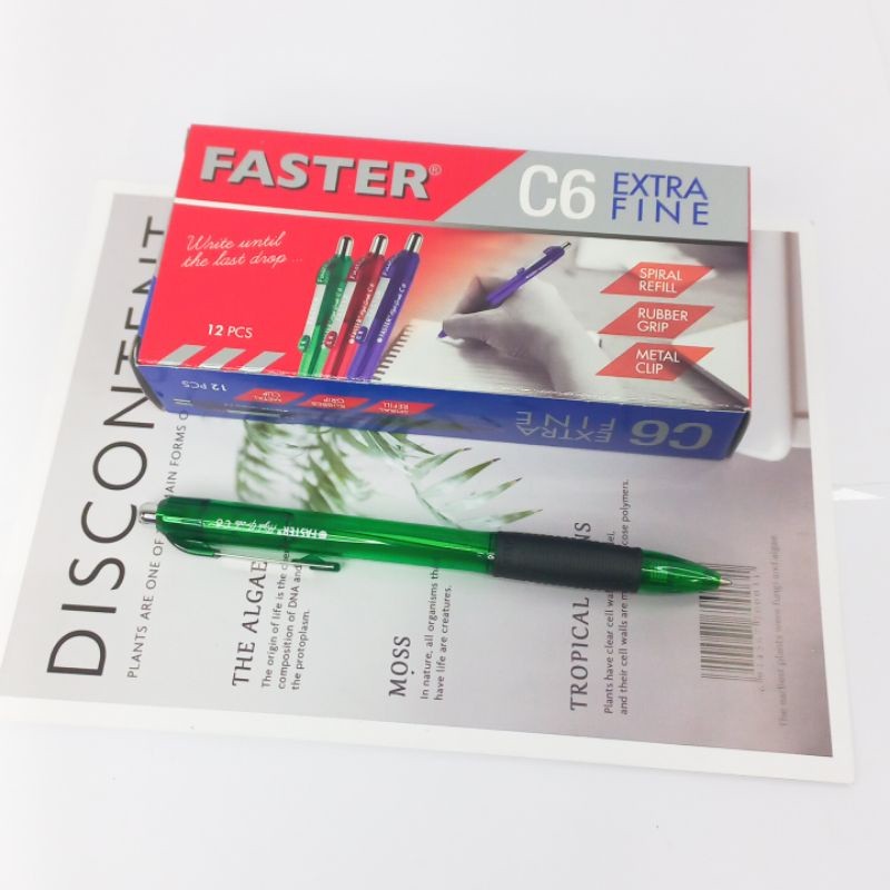 

Pulpen Faster C6 12 Pcs Ballpoint