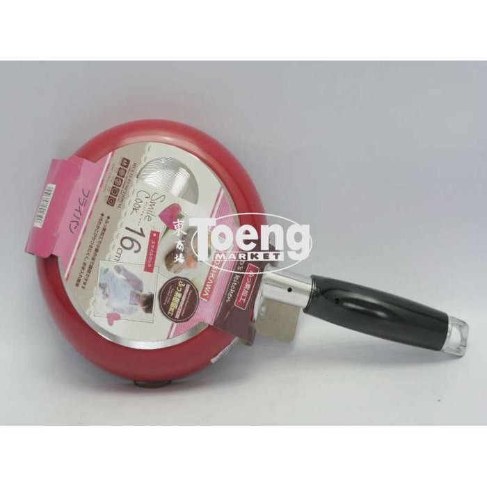 Kenanganpawon Frypan 16Cm Xj160-01 Yoshikawa / Teflon Anti Lengket Yoshikawa