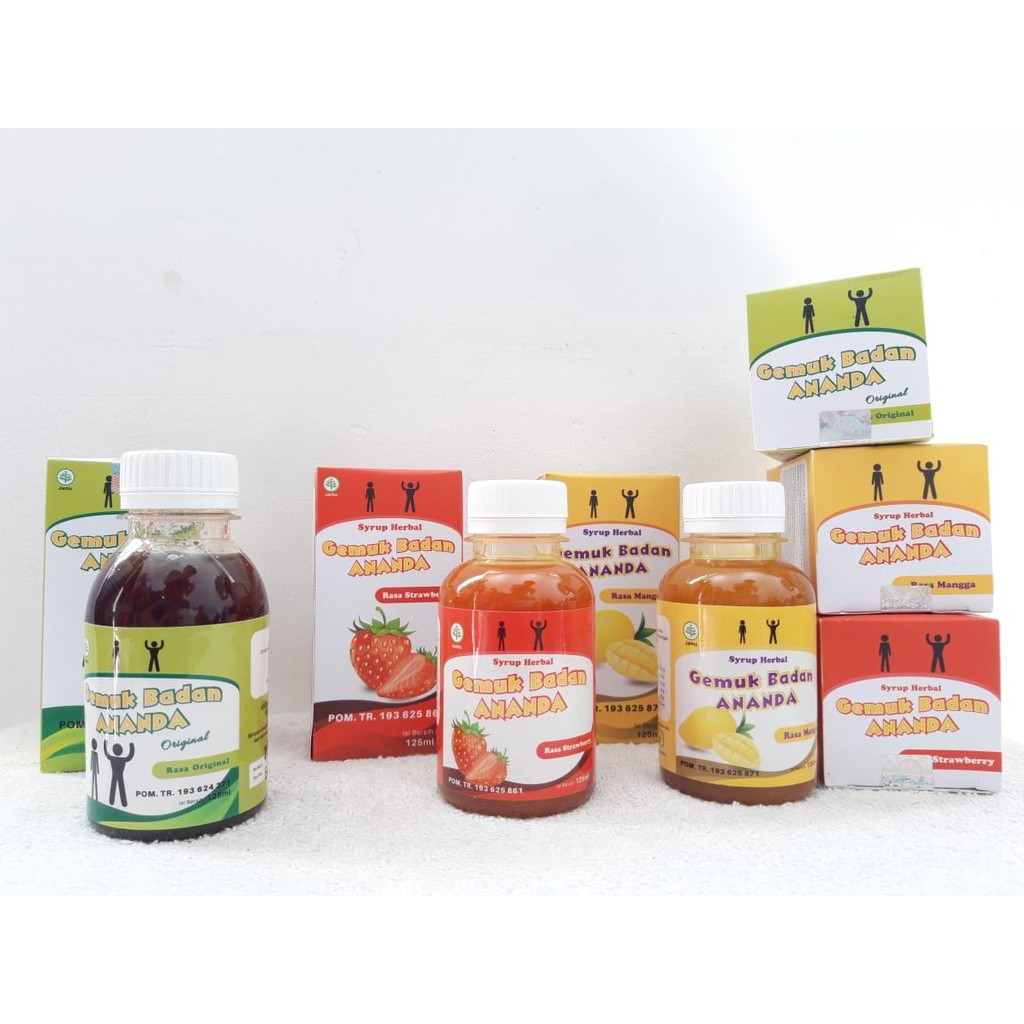 

Madu Gemuk Badan Anak ANANDA Penambah Nafsu Makan & Nutrisi Otak