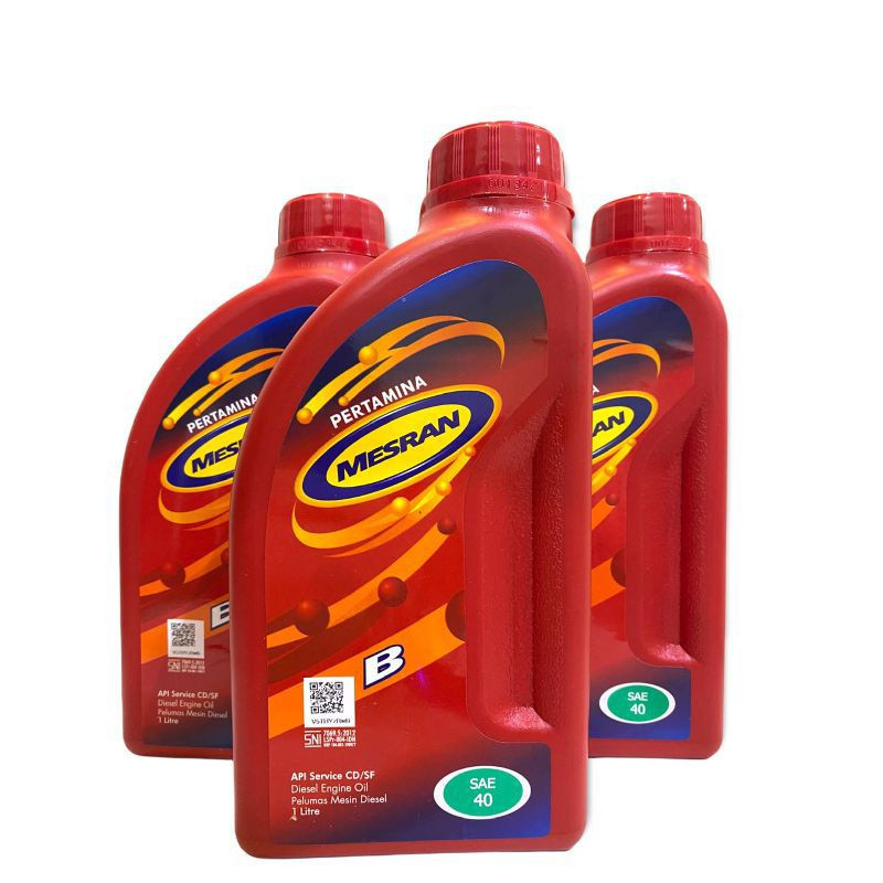 OLI MESRAN B 40 1 LITER OLI PERTAMINA MESRAN SUPER 40 1 LT OLI PERTAMINA MESRAN SUPER DIESEL 1 LITER
