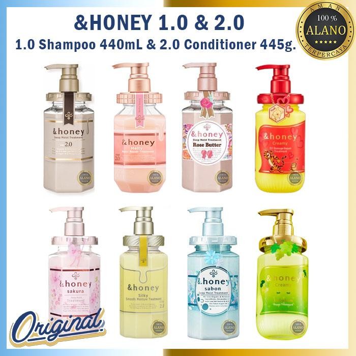 &Honey Shampoo & Conditioner (1.0 & 2.0) Original Japan