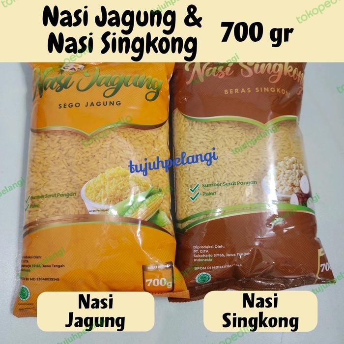 

InstanTanyadulu- NASI JAGUNG SINGKONG BERAS JAGUNG SINGKONG SEGO JAGUNG SINGKONG 700gr