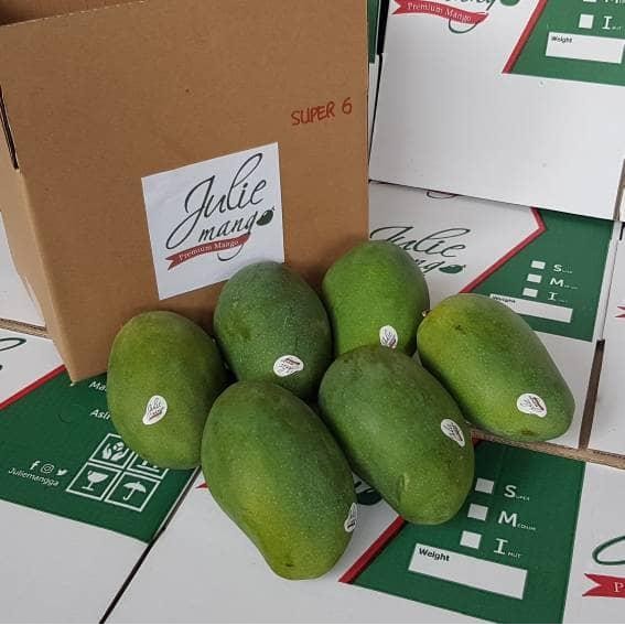 

InstanTanyadulu- Julie Mango Super 6 pcs 3 Kg Mangga Alpukat Harum Manis Masak Pohon