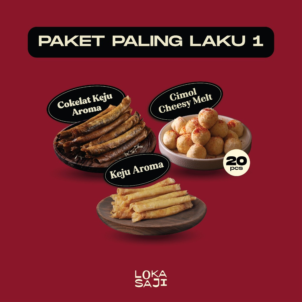 

Lokasaji - Paket Paling Laku 1 Cimol Cheesy Melt