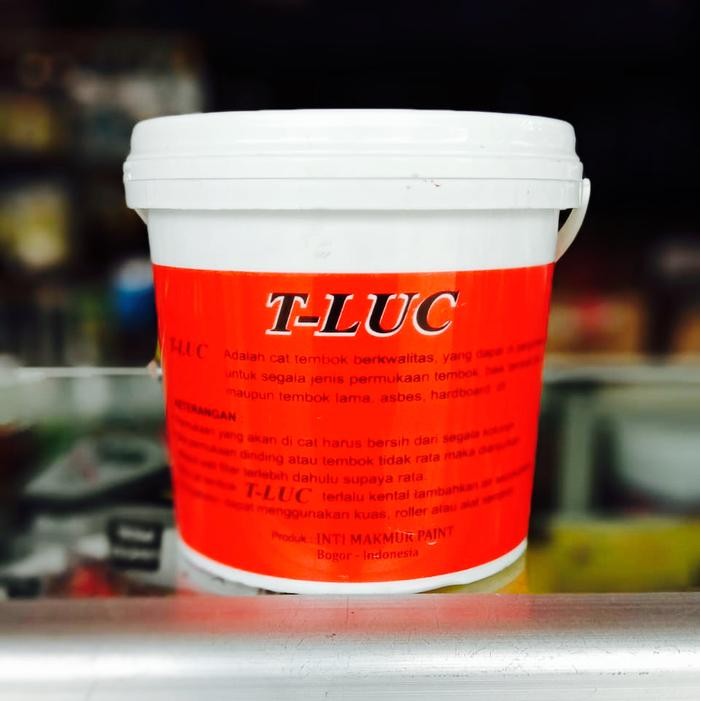 Lilissto Shop Cat Tembok 1 Kg Warna Putih