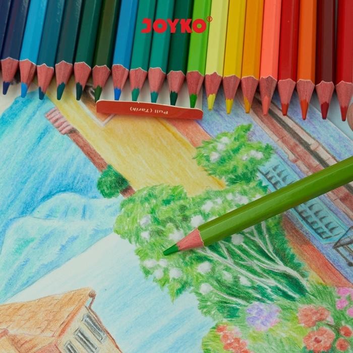 

ID JOYKO CP-100 PENSIL WARNA SUPERIOR KUALITAS SUPER 12 WARNA SUPERIOR QUALITY COLOR PENCILS