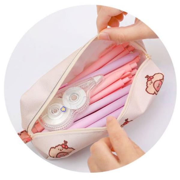 

ID TEMPAT PENSIL BERUANG KOTAK PENSIL CANVAS BEAR LUCU CUTE ESTETIK MODEL KOREA MK1214