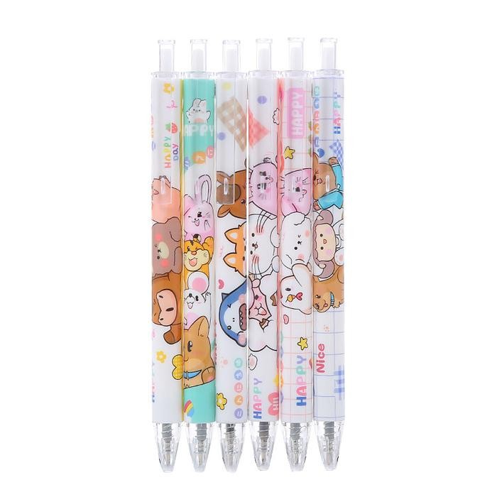 

ID PULPEN GEL MOTIF KELINCI PULPEN PELAJAR DAN KANTOR PENA LUCU CUTE BUNNY PRESS GEL PEN 662