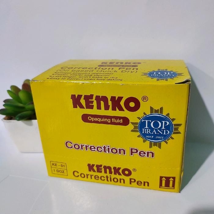 

ID CORRECTION PEN KENKO KE-01 TOP BRAND ISI 12 PCS MURAH