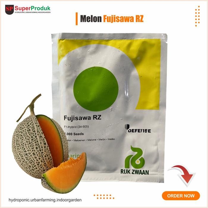 Thinkerbelllll Benih Melon Fujisawa Rz 1000Seed
