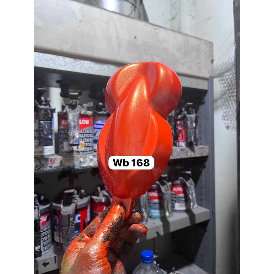 Senja_Craft Cat Orange Sunkist Pu/Cat Orange Metalik 500Ml/Cat Motor Mobil Oren Met