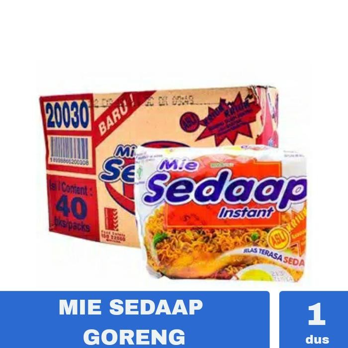 

MIE SEDAP GORENG 1 DUS