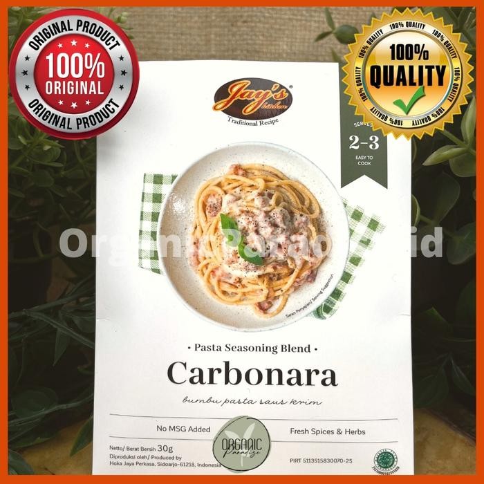 

JAY'S PASTA SEASONING BLEND / BOLOGNAISE / CARBONARA / AGLIO E OLIO